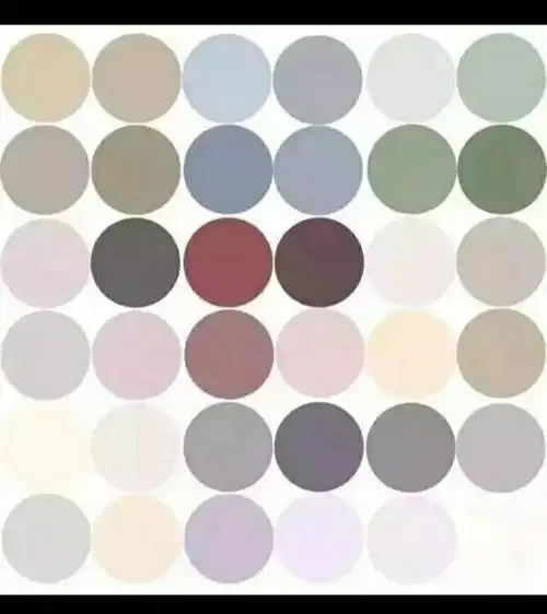 高级灰的颜色卡