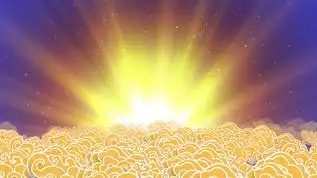 该素材仅支持单个购买后使用视频模板金色光效佛光普照4k视频元素[仙