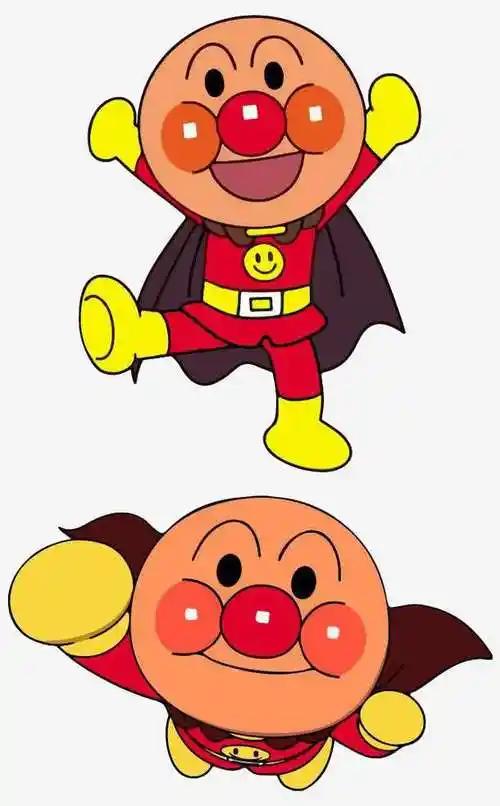 找一个红鼻子像姜饼人的卡通笑脸