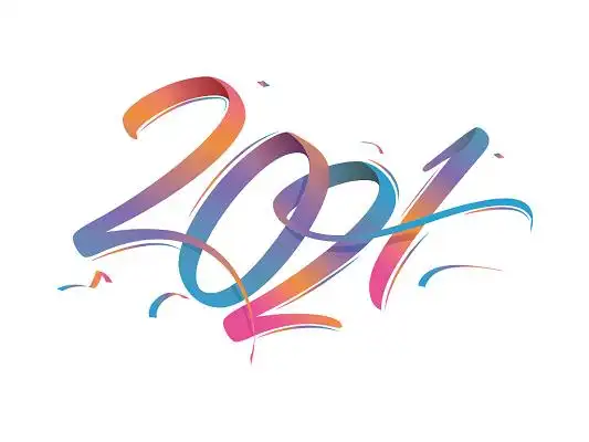 2021新年素材-2021新年元素图片下载-觅知网