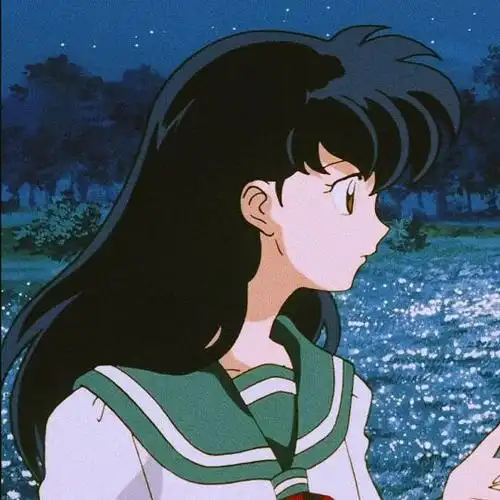 犬夜叉桔梗情侣头像