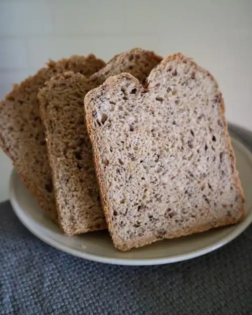 郭黑暗做的杂粮全麦吐司——松下sd-pm105面包机试用