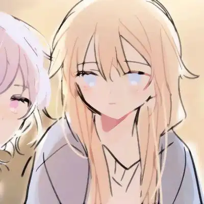 二人日系动漫可爱好看的闺蜜头像 ins风日系稀有的姐妹头像图片