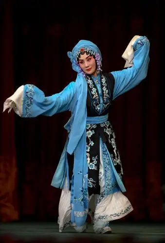 谢谢关注   谢谢关注     锁麟囊>-天津京剧院吕洋饰薛湘灵