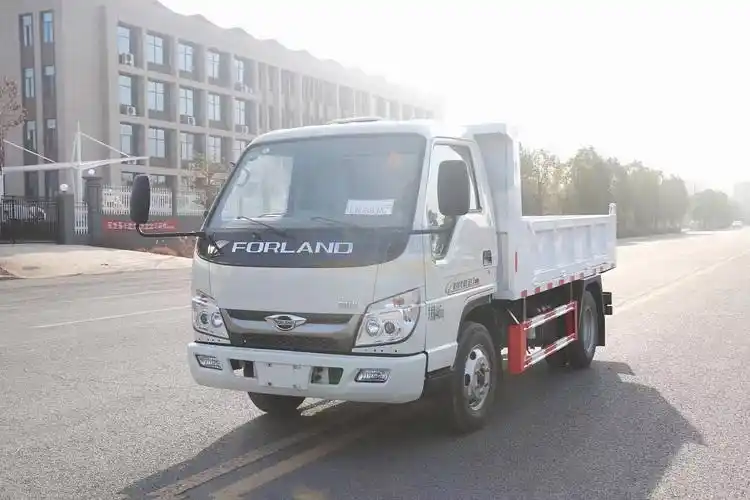 福田国六蓝牌不超重的蓝牌自卸车