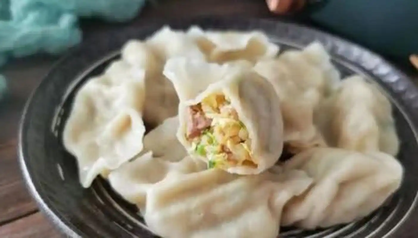 97‖今天早餐猪肉白菜水饺,来吧来吧,美味无比哟 09大白菜清淡