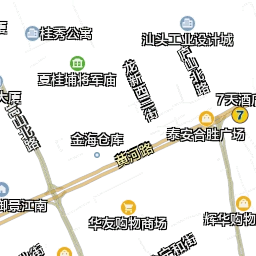 龙湖区卫星地图 - 广东省汕头市龙湖区地图浏览