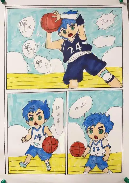 属于孩子们的第一册漫画分镜故事设计!