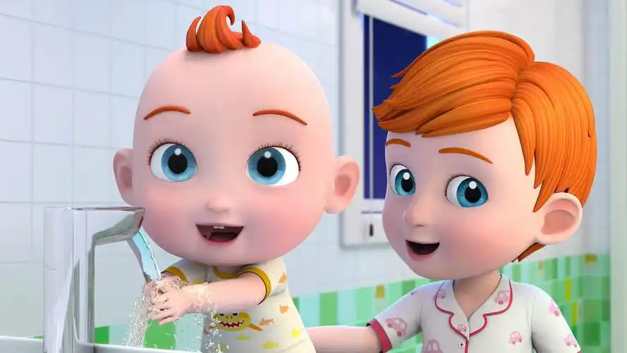 超级宝贝jojo,睡前准备,好习惯让宝宝早睡觉,助力身高发育