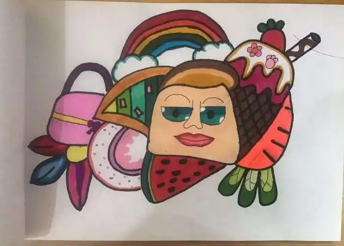 二年级美术——《绘画游戏》