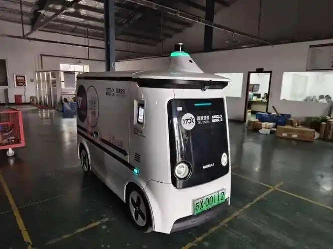 吴江第二家圆通速递试运行无人车快递配送业务