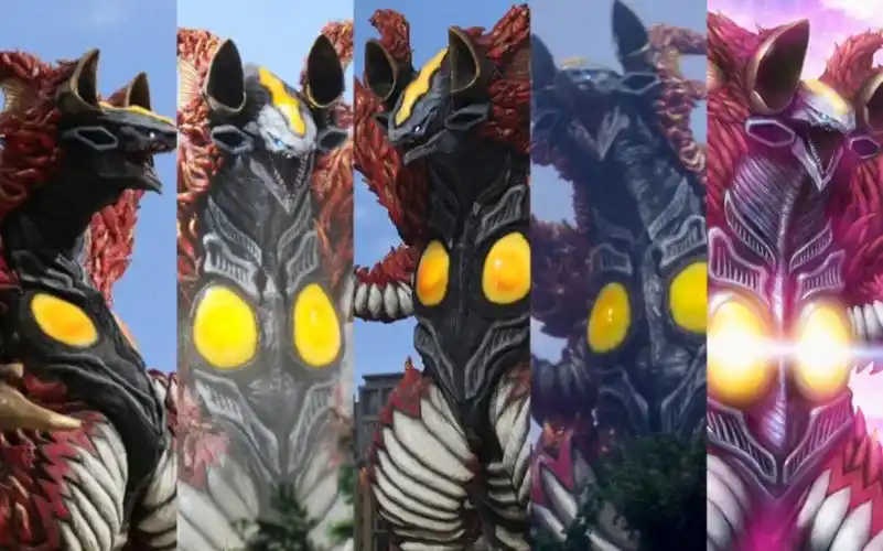 【三合一究极融合怪】合体魔王兽杰庞顿全登场战斗史