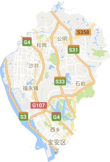 宝安区电子地图