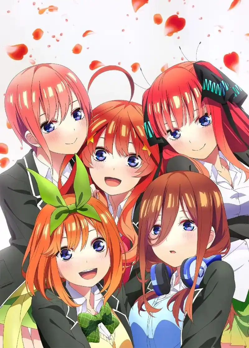 五等分的花嫁官方精图#五等分的花嫁#动漫 #精图 #五等分的 - 抖音