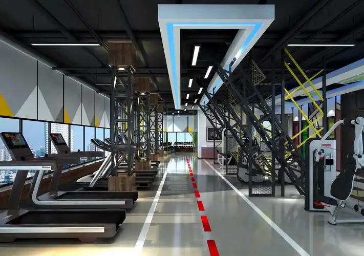 重庆的员工健身房,觉得还行不 - 效果图交流区 - 拓者设计吧 - powere