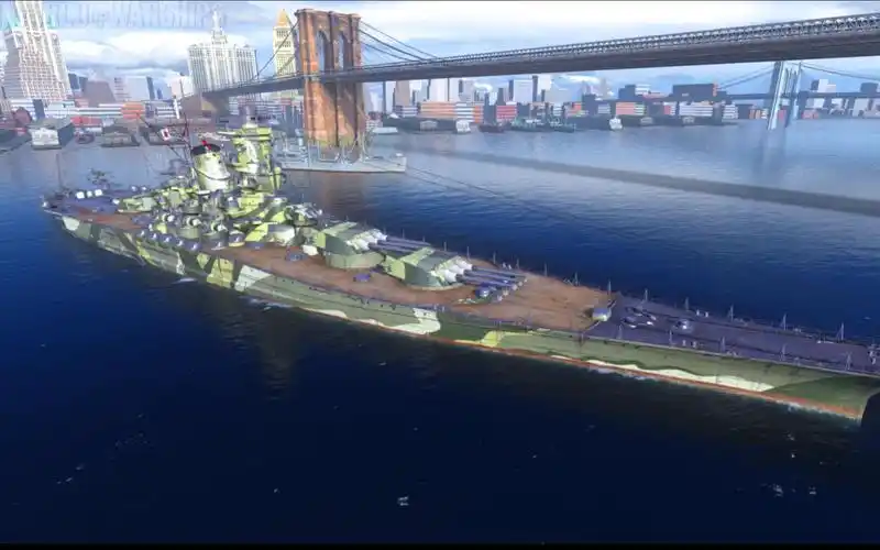 战舰世界大和级战列舰伪装涂色 1/700 迷彩涂装