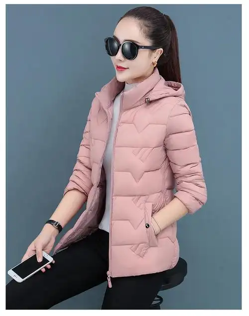 短装大码女羽绒服冬短款加大加肥冬装外套红色xl