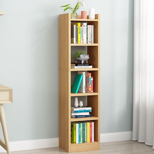 简易书架组合置物架简约现代创意窄缝架桌面学生家用客厅小型书柜