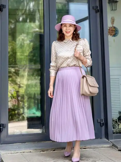 一衣多搭香槟色衬衣7套初秋气质穿搭