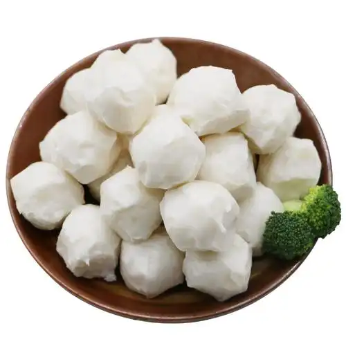 墨鱼鱼丸广东潮州汕头正宗手打墨斗鱼火锅海鲜墨鱼丸