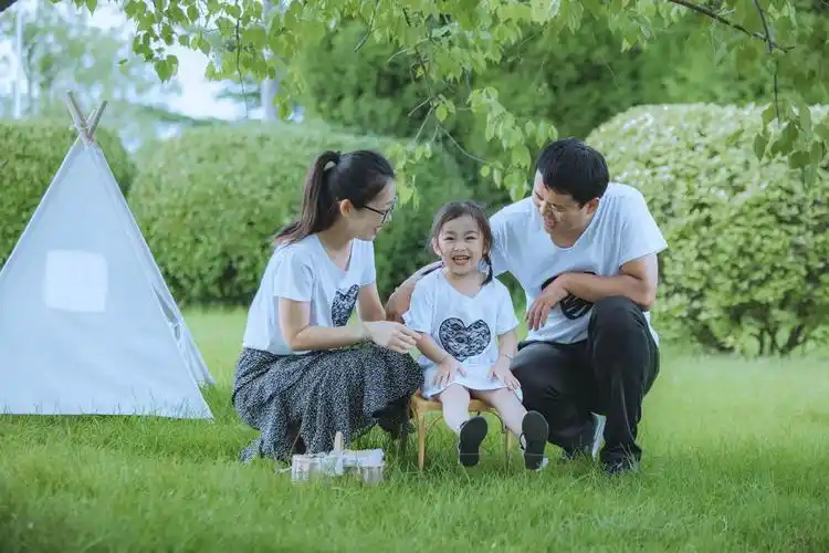 亲子,全家福,外景,_儿童摄影作品_摄影作品-黑光图库