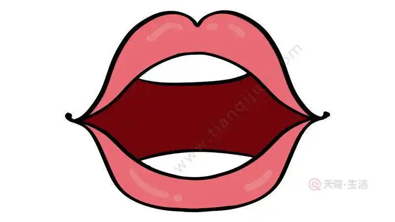 嘴巴简笔画 嘴巴简笔画卡通可爱