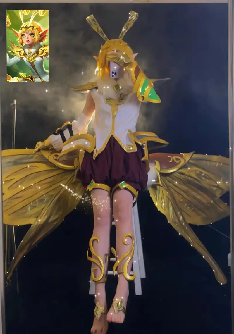 这么可爱,一定是男孩子吧~#cos #孙膑 #孙膑妖精王 # - 抖音