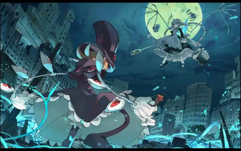 骷髅女孩角色剧情——peacock 一个悲情的故事