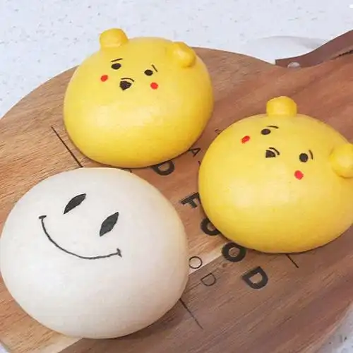 卡通馒头汉堡包,中餐西吃,孩子们都抢着要吃