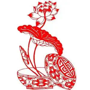 刻纸图案底稿镂空