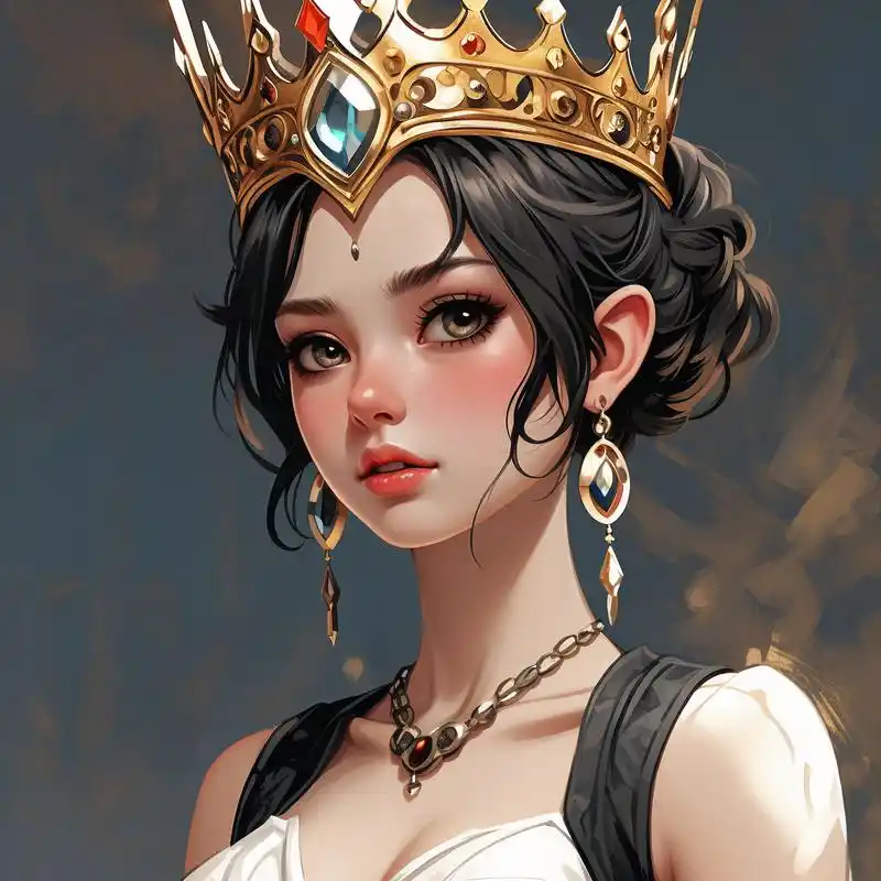 高冷霸气女生头像😎做自己的女王 高冷霸气的卡通女生头像,谁能拒绝