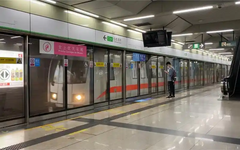 【深圳地铁】1号线固戍进站合集