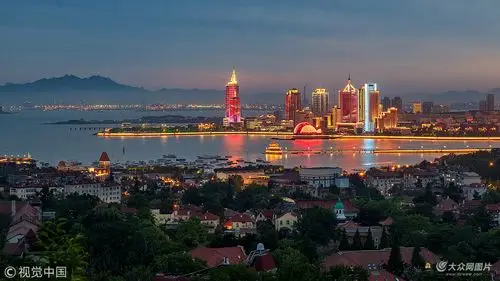 青岛夜景上线 岛城夜晚风情万种