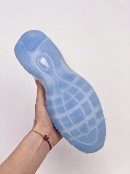 耐克nike air max 97 white ice 圣水冰蓝气垫跑鞋