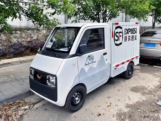 五菱又造了个人民需要的车快递神器单座纯电运输车