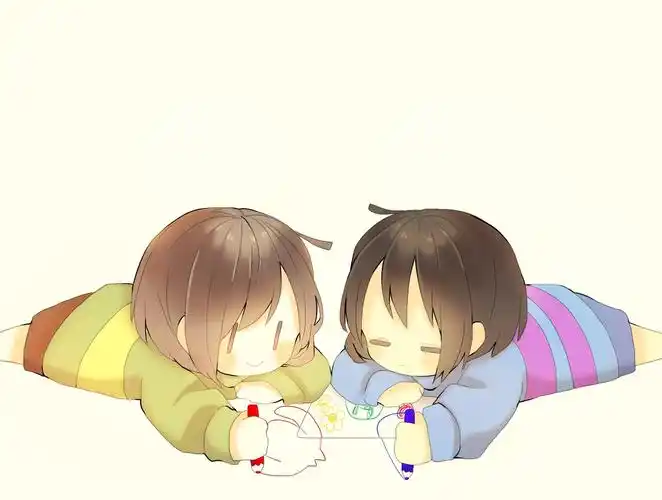 【undertale】传说之下精美人物图包 (frisk chara 2期篇)