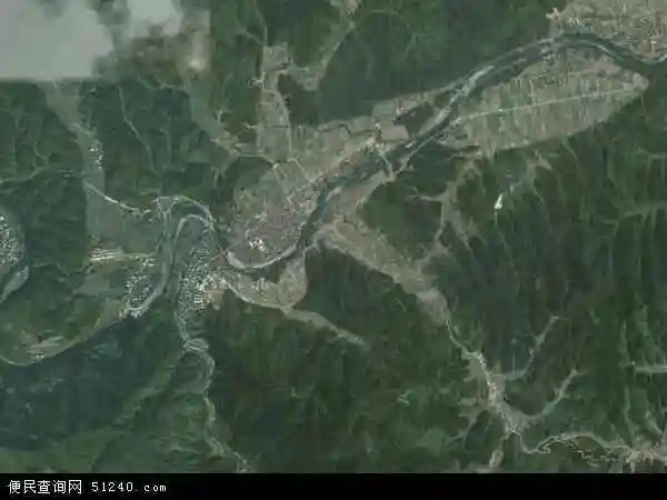 溪口镇卫星地图 - 溪口镇高清卫星地图 - 溪口镇高清航拍地图 - 2021