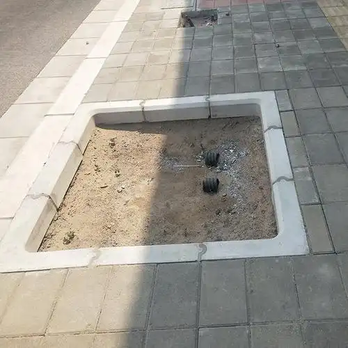 树坑石 郑州树坑石 定制树坑石 树坑石厂家 市政工程 路边石