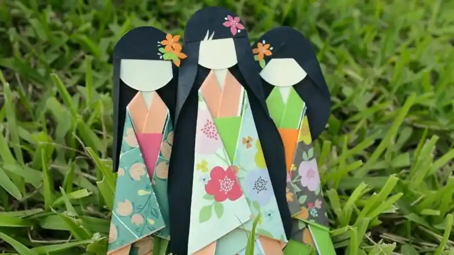 diy卡通人物折纸