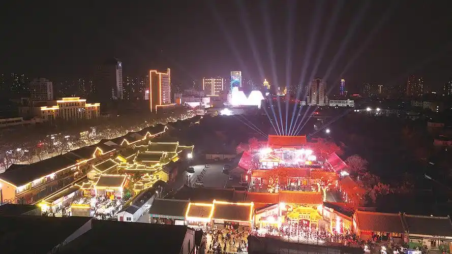 繁华城里觅年味丨第一站:来南阳,倾听府衙"鼓"声贺新岁_人民路_步行街