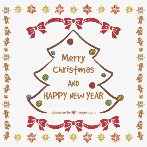 圣诞卡片矢量素材