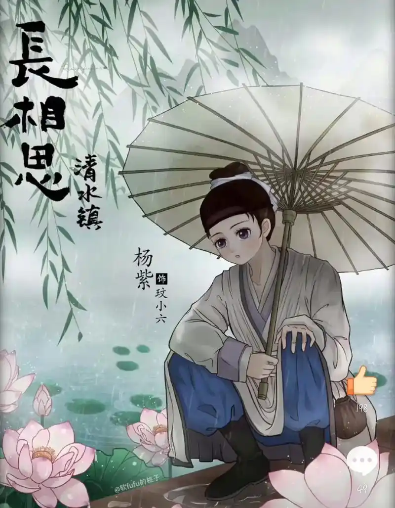 杨紫长相思 #照片变漫画  - 抖音