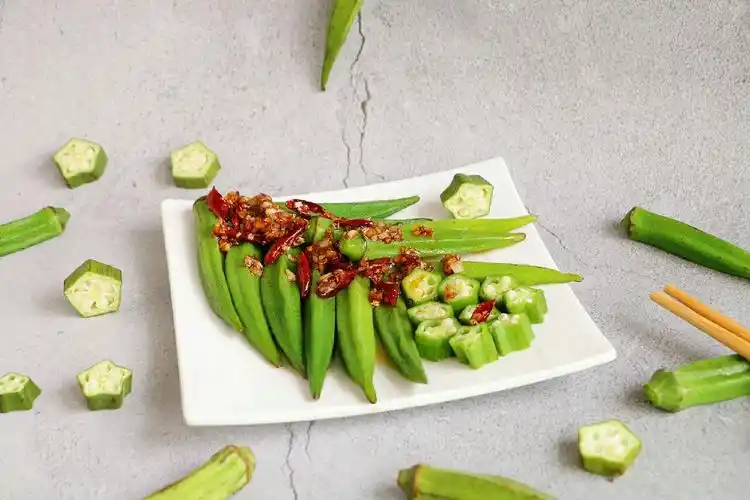 凉拌秋葵