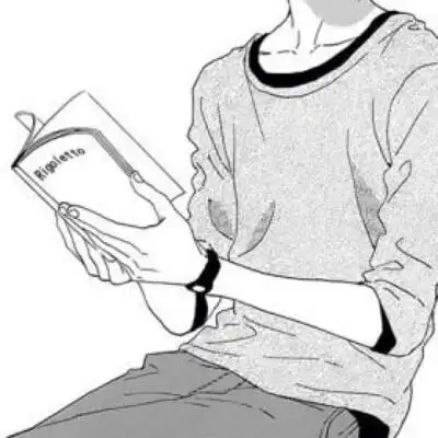 动漫 黑白 男头 半身