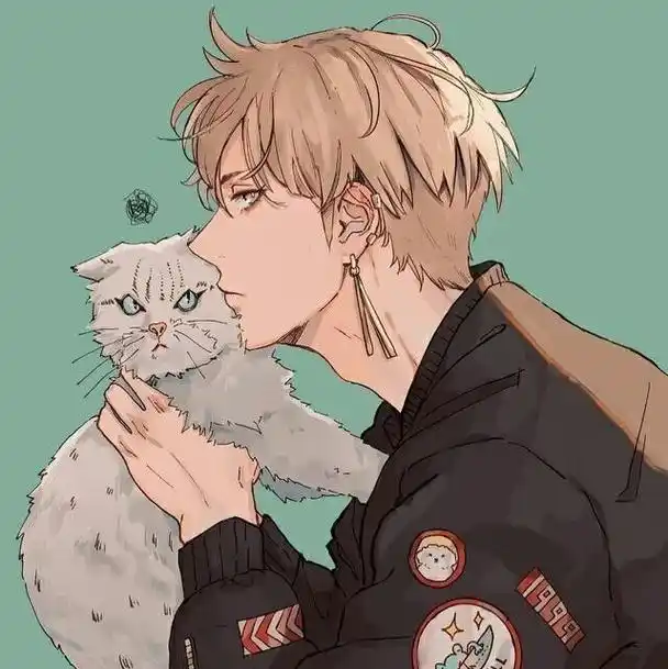 动漫男生侧颜头像帅气