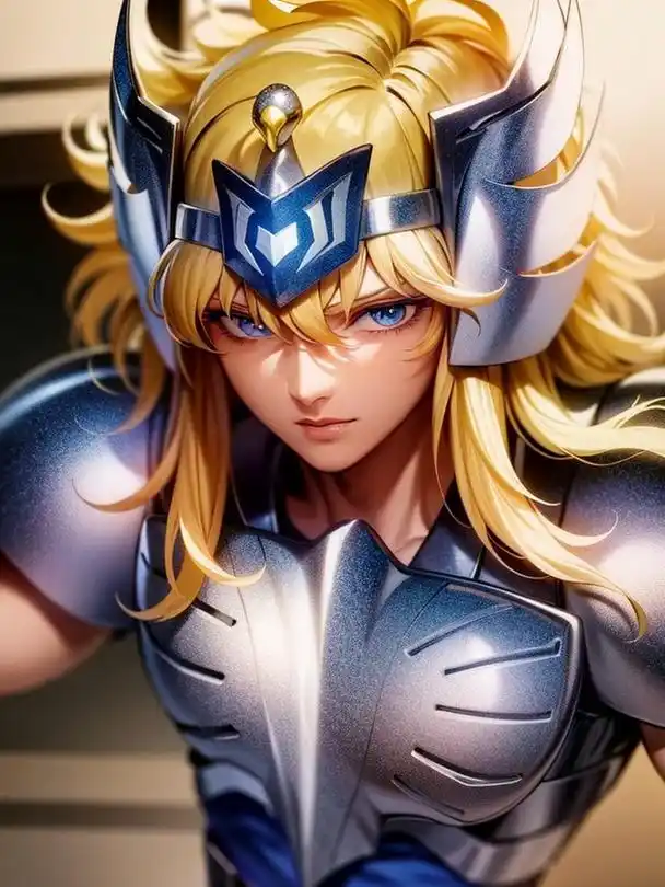 《圣斗士星矢》各种画风的冰河 头像 壁纸