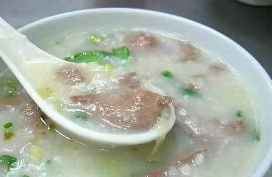 猪肝粥