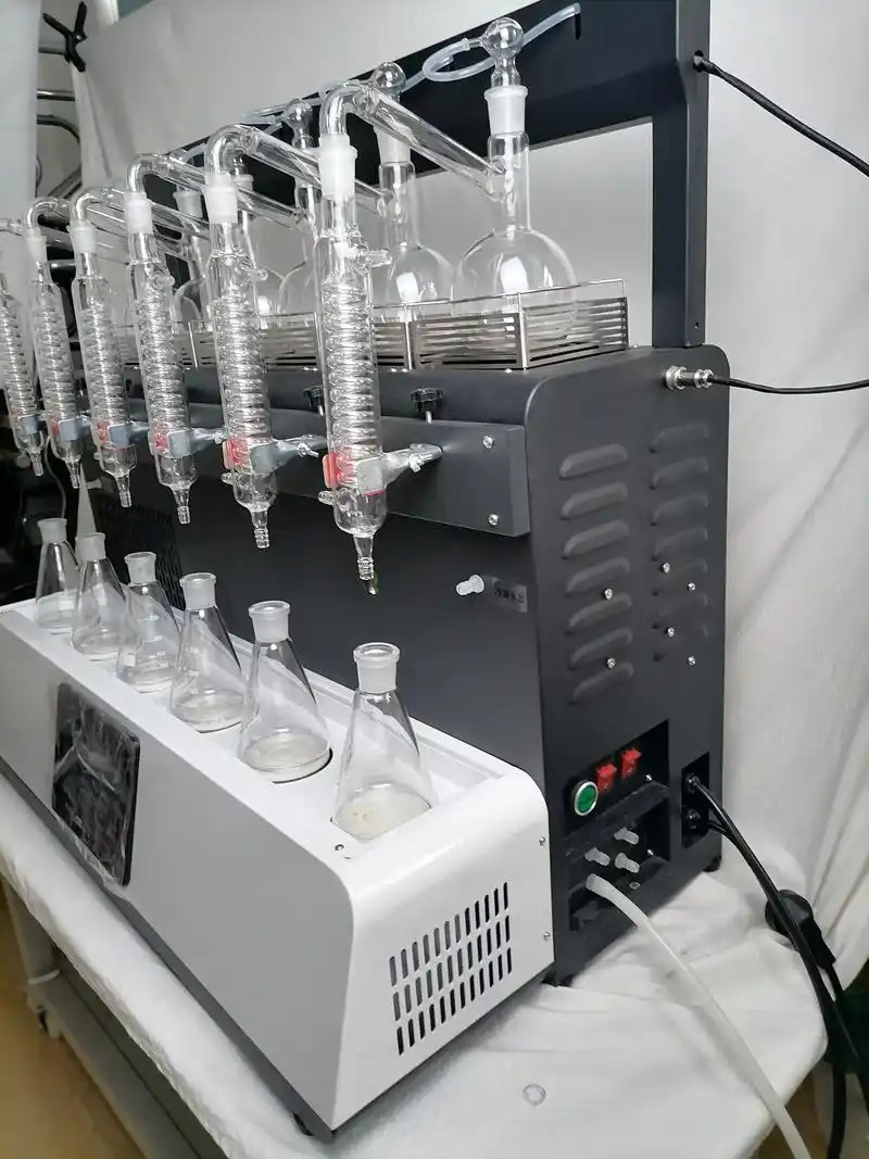 新型自动水蒸气蒸馏仪蒸馏测定烟草及其制品中总挥发碱