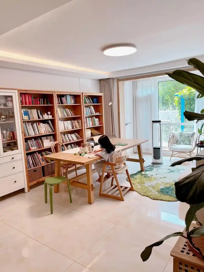 客厅书房怎么改|同一个客厅五年的变化.