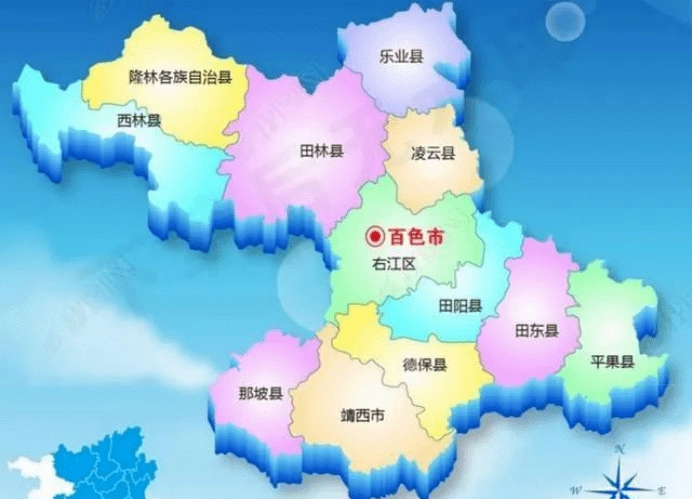 志说·百色市自然环境_降雨量